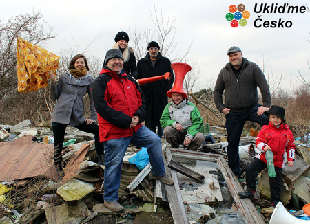 Ukliďme Česko - organizační tým 2015